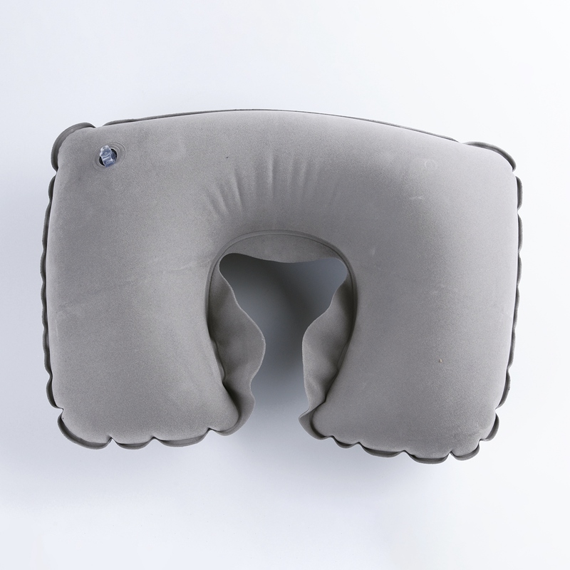 PVC Folding U Shape Travel Inflatable Pillow